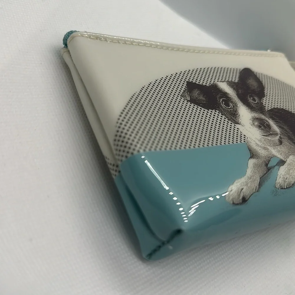 Catseye London Jack Russell Terrier Small Makeup Bag - New with Tag - Minor Flaw